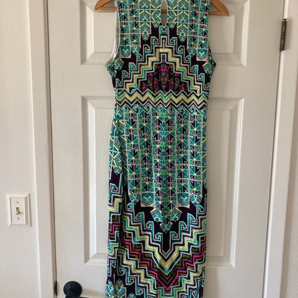 Mara Hoffman Multicolor Geometric Pattern Dress - Picture 13 of 13